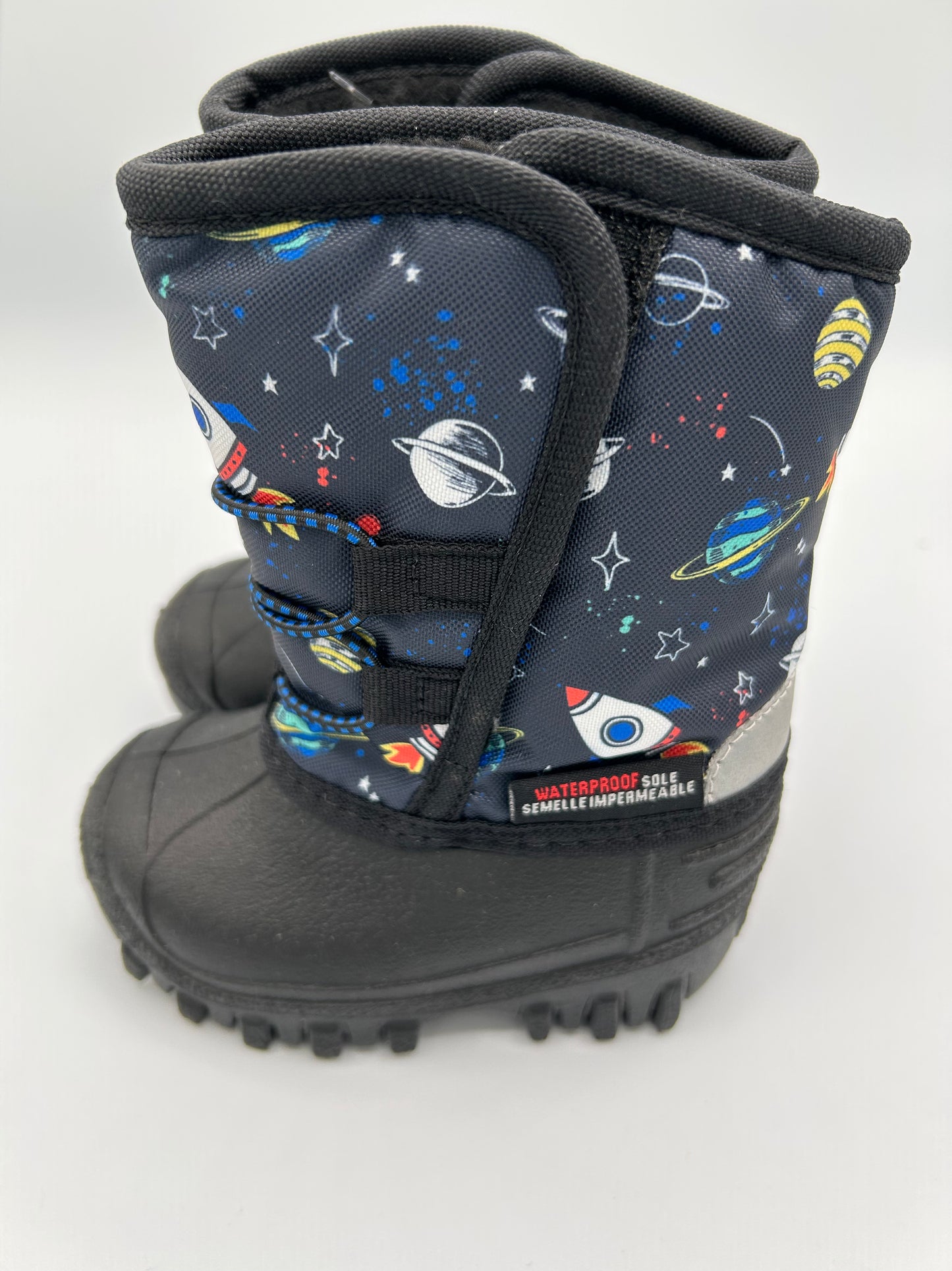 Space booties for babies