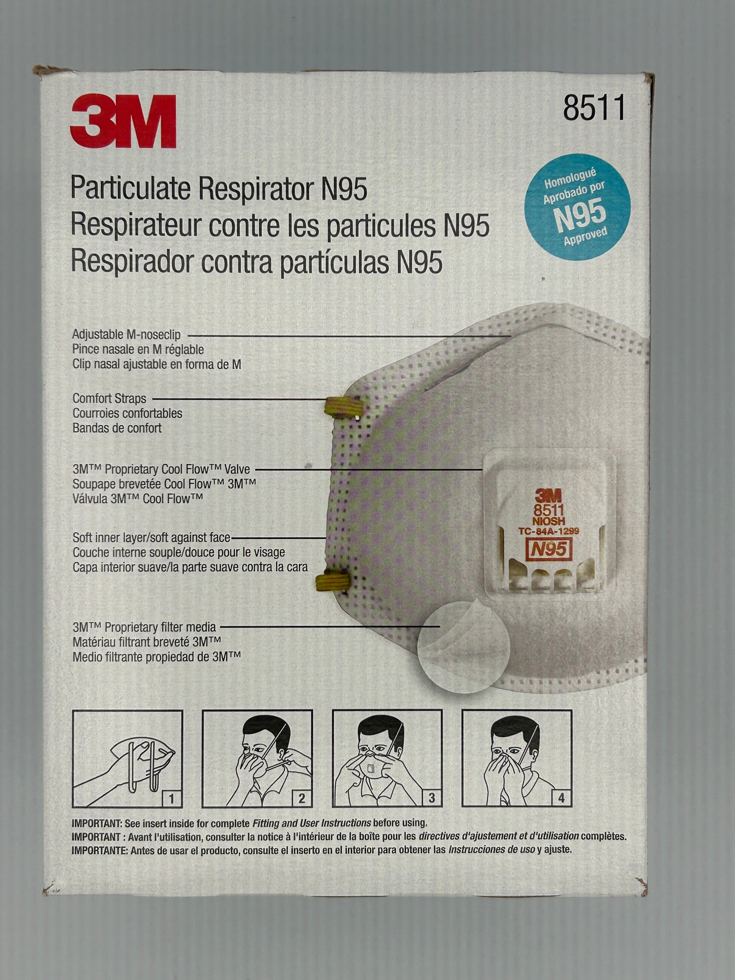 N95 Mask 8511